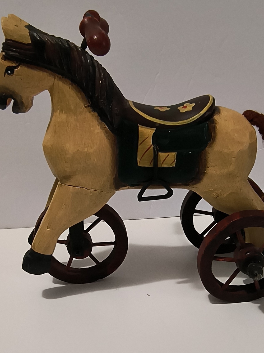 vintage style hand-carved folk
